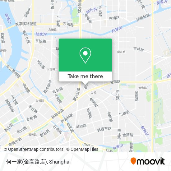 何一家(金高路店) map