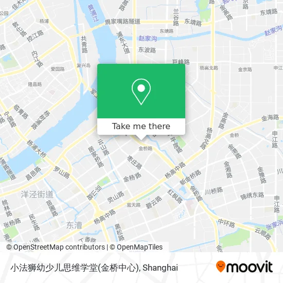 小法狮幼少儿思维学堂(金桥中心) map