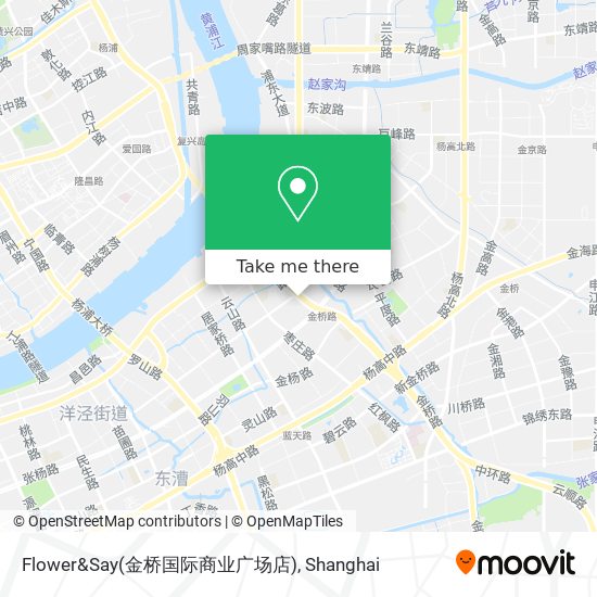 Flower&Say(金桥国际商业广场店) map