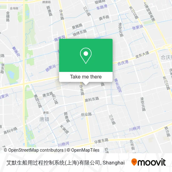 艾默生船用过程控制系统(上海)有限公司 map