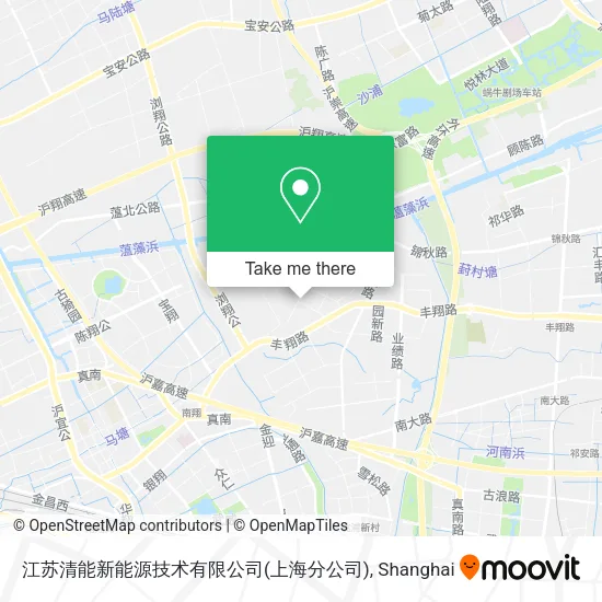 江苏清能新能源技术有限公司(上海分公司) map