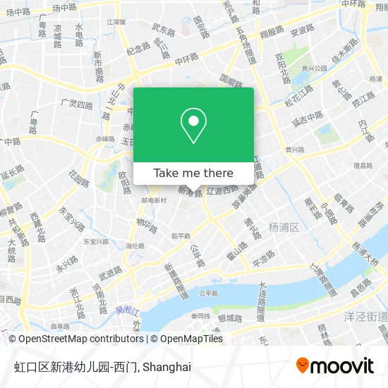 虹口区新港幼儿园-西门 map