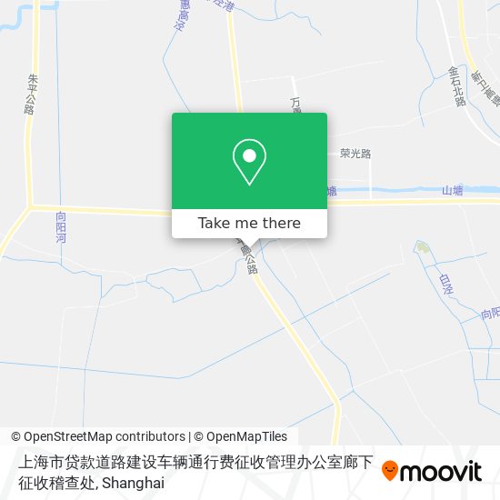 上海市贷款道路建设车辆通行费征收管理办公室廊下征收稽查处 map