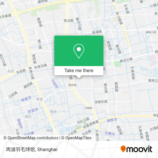 周浦羽毛球馆 map