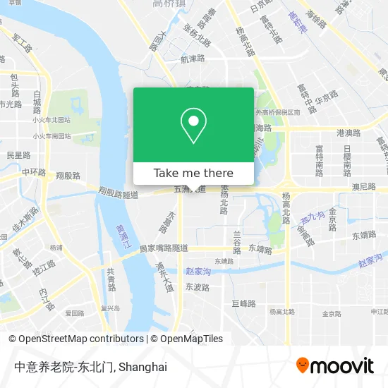 中意养老院-东北门 map