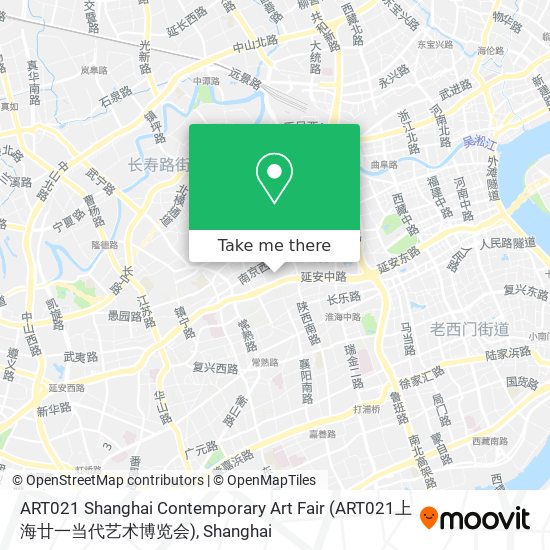 ART021 Shanghai Contemporary Art Fair (ART021上海廿一当代艺术博览会) map