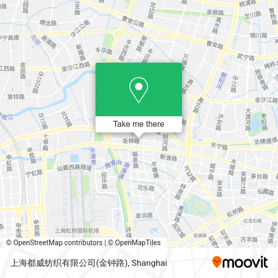 上海都威纺织有限公司(金钟路) map
