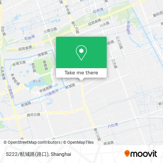 S222/航城路(路口) map