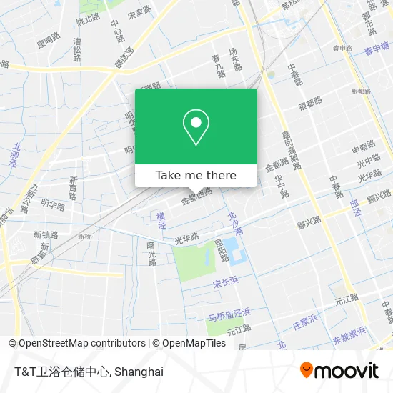 T&T卫浴仓储中心 map