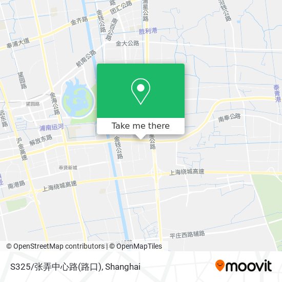 S325/张弄中心路(路口) map