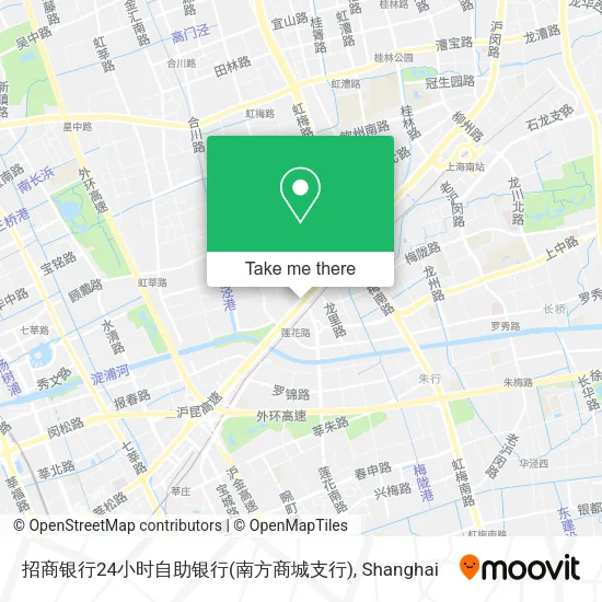 招商银行24小时自助银行(南方商城支行) map