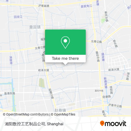 湘阳数控工艺制品公司 map