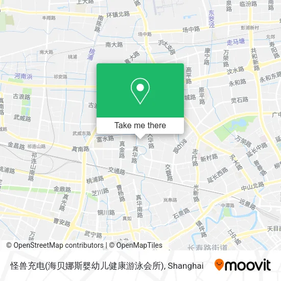 怪兽充电(海贝娜斯婴幼儿健康游泳会所) map