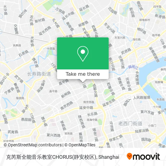 克芮斯全能音乐教室CHORUS(静安校区) map