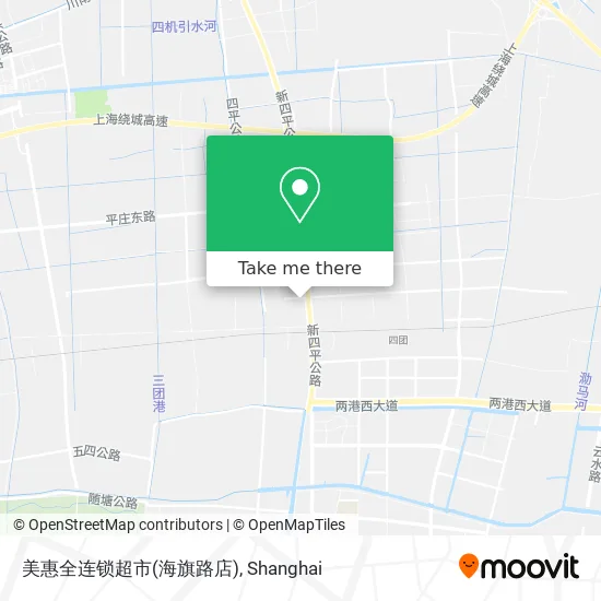 美惠全连锁超市(海旗路店) map