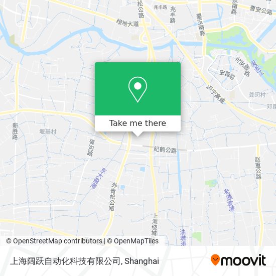 上海阔跃自动化科技有限公司 map