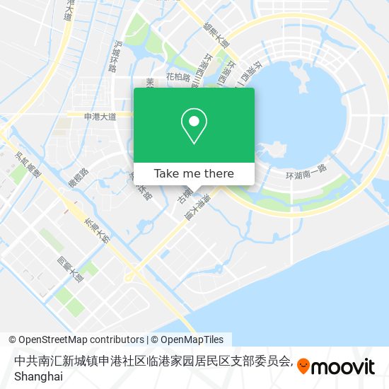 中共南汇新城镇申港社区临港家园居民区支部委员会 map