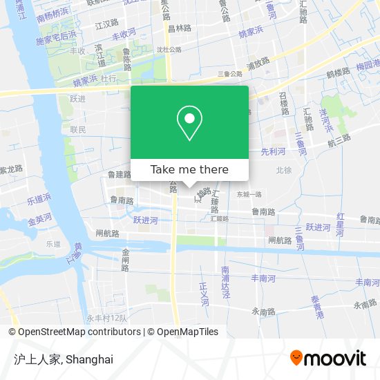 沪上人家 map