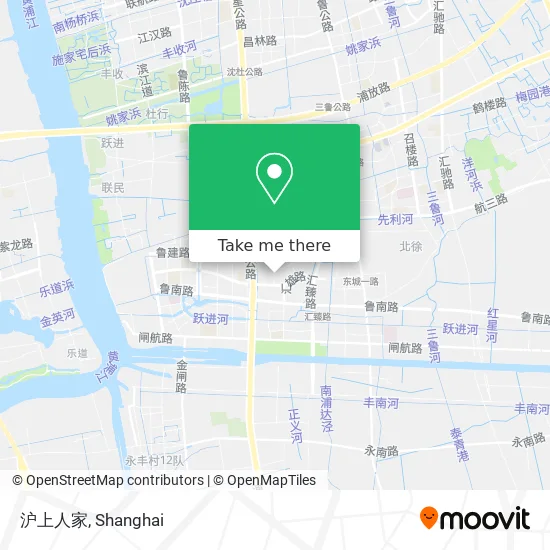 沪上人家 map
