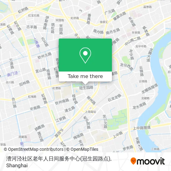 漕河泾社区老年人日间服务中心(冠生园路点) map