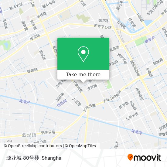 源花城-80号楼 map