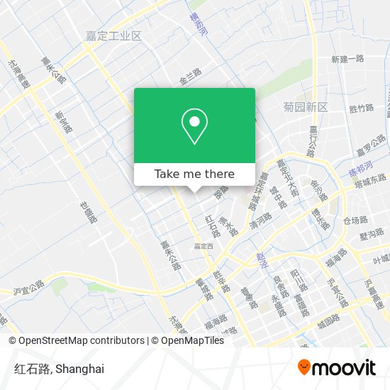 红石路 map