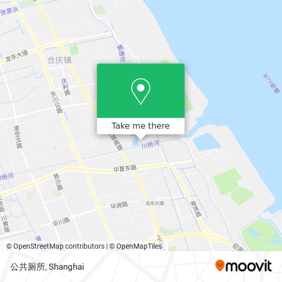 公共厕所 map