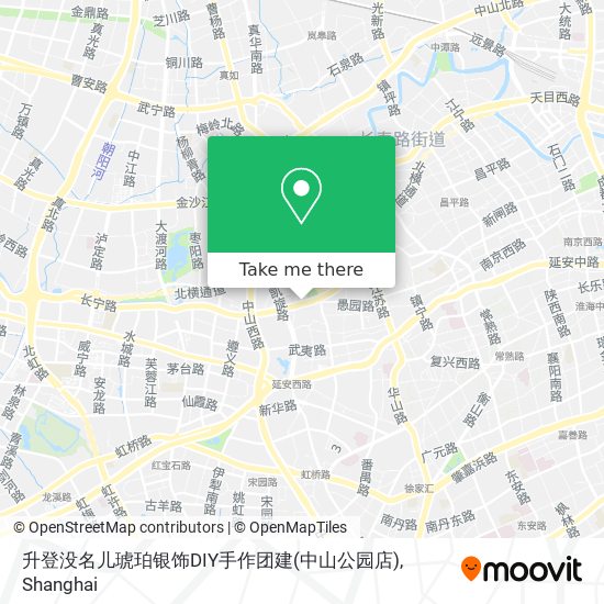 升登没名儿琥珀银饰DIY手作团建(中山公园店) map