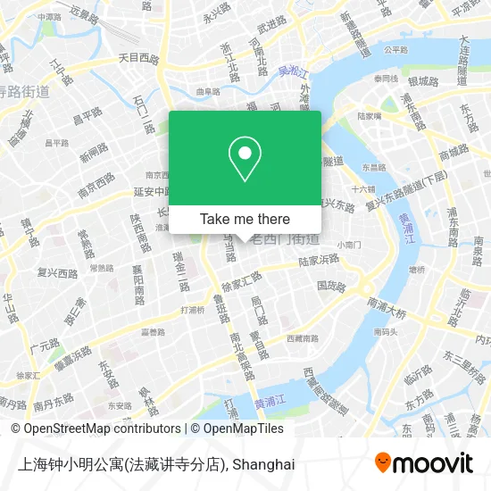 上海钟小明公寓(法藏讲寺分店) map