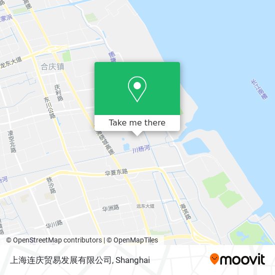 上海连庆贸易发展有限公司 map