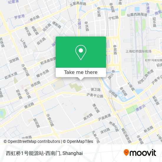 西虹桥1号能源站-西南门 map