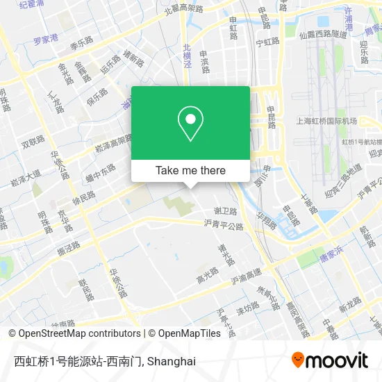 西虹桥1号能源站-西南门 map