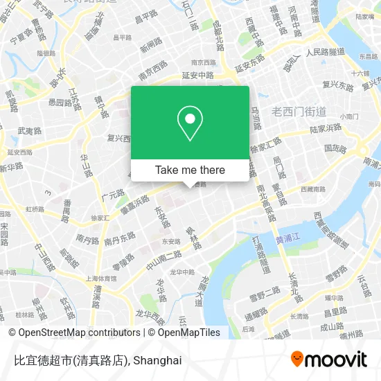 比宜德超市(清真路店) map