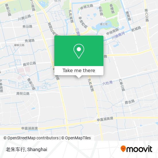 老朱车行 map