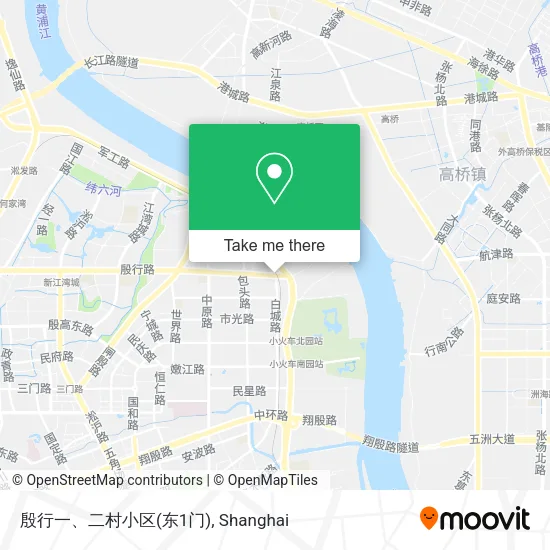 殷行一、二村小区(东1门) map