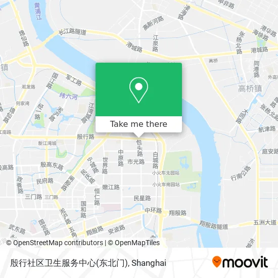 殷行社区卫生服务中心(东北门) map