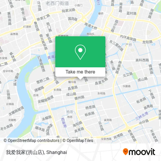 我爱我家(洪山店) map
