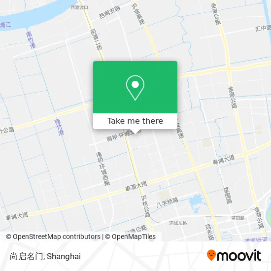 尚启名门 map