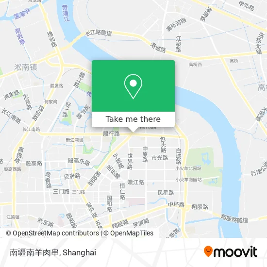 南疆南羊肉串 map