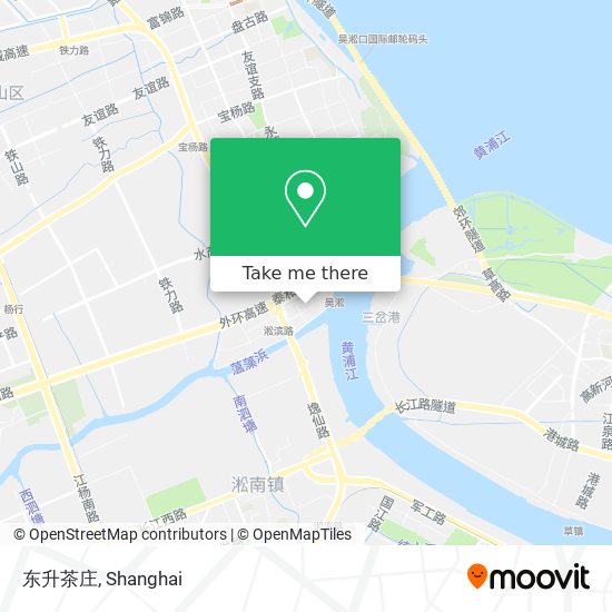东升茶庄 map