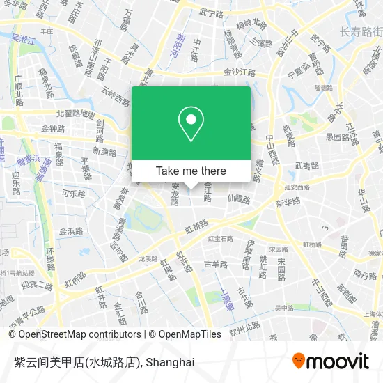 紫云间美甲店(水城路店) map