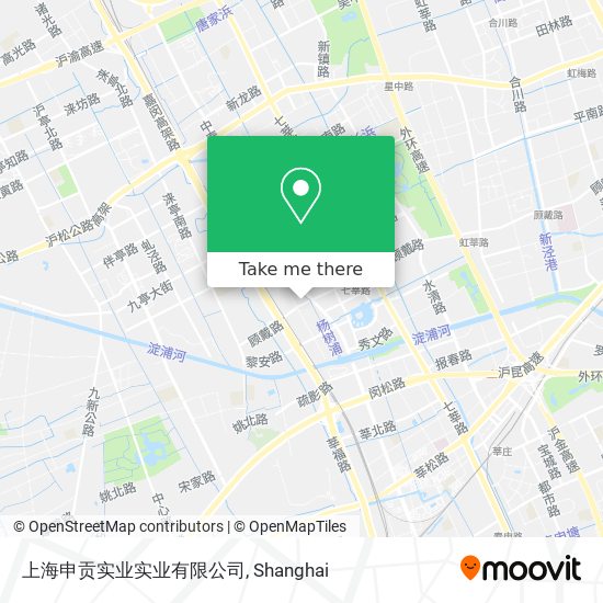 上海申贡实业实业有限公司 map