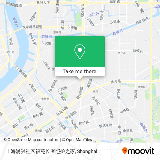上海浦兴社区福苑长者照护之家 map