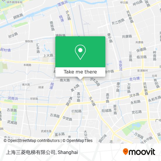 上海三菱电梯有限公司 map