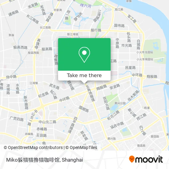 Miko躲猫猫撸猫咖啡馆 map