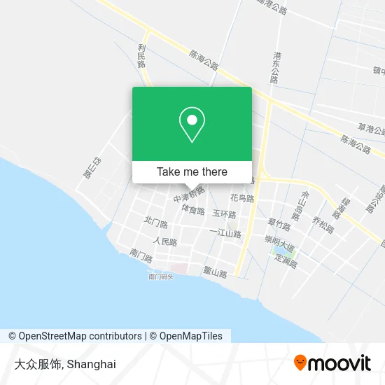 大众服饰 map