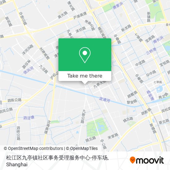 松江区九亭镇社区事务受理服务中心-停车场 map