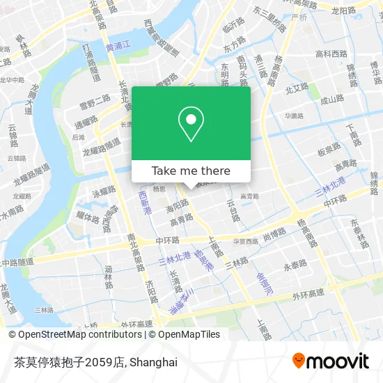 茶莫停猿抱子2059店 map