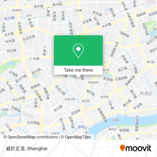威舒足道 map