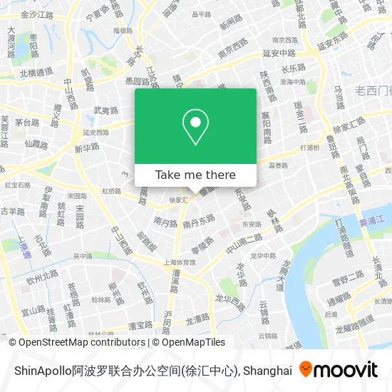 ShinApollo阿波罗联合办公空间(徐汇中心) map